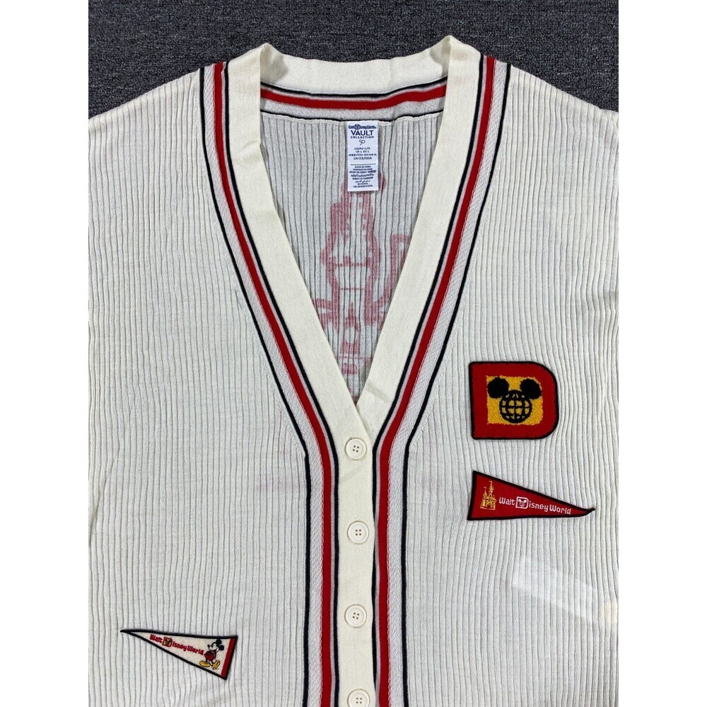 Walt Disney World Sweater Varsity Cardigan Vault Mens Womens Unisex Adult Large - Picture 2 of 16